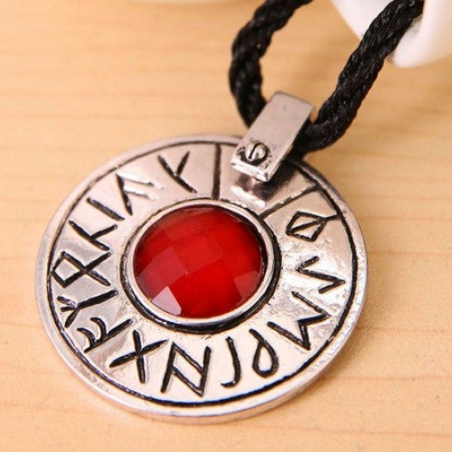 Witch Ultimate Magic Rune Red Pendant