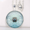 Make a Wish Dandelion Pendant Necklace