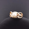 Pearl Series Knot Finger Ring