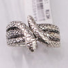 Antique Silver Statement Snake Ring